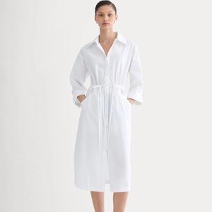 EVERLANE - Drawcord Shirtdress in Ultrasoft Cotton | NWT XXL